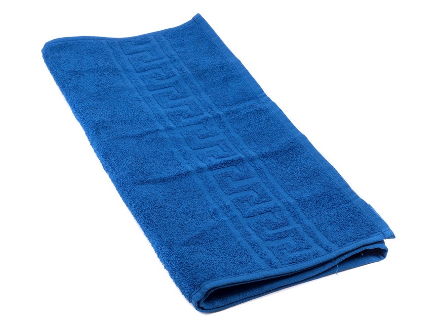 Полотенце текстильное махровое 50*90 см 380 г/м2 (арт. Вт50-90г-706-ярко-синий, код 800801) Арт.93539 - фото