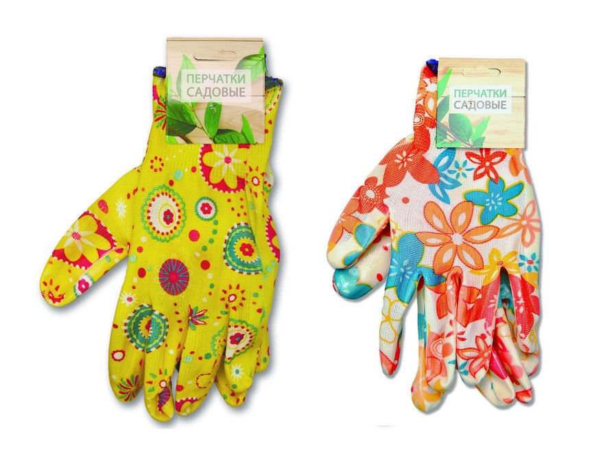 Перчатки текстильные для садовых работ 1 пара (арт. 27427726, код 209651) Арт.93585 - фото