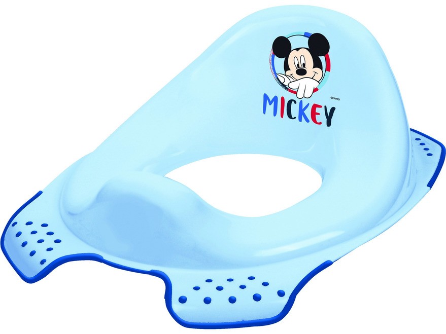 Накладка на унитаз пластмассовая детская ''ewa/mickey mouse'' 30*40*15 см (арт. 10819614141nn, код 058406) Арт.94457 - фото