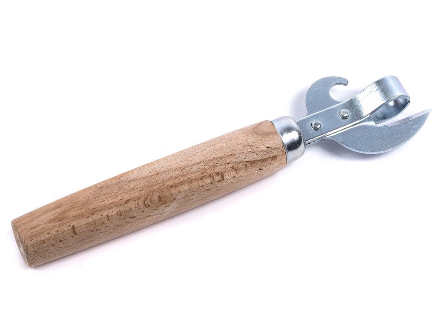 Открывалка металлическая с деревянной ручкой 16 см (арт. Bb101753, код 213191) Арт.95266 - фото