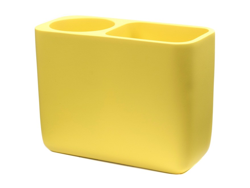 Подставка для зубных щеток полирезин ''young yellow'' 10*6*13 см (арт. 2236204, код 136622) Арт.95397 - фото