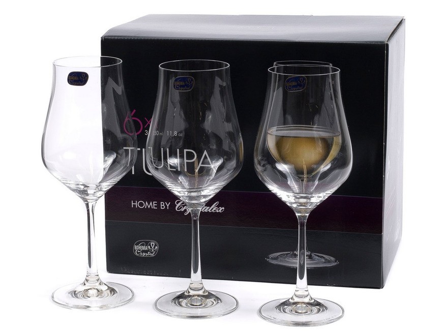 Набор бокалов для вина стеклянных ''tulipa'' 6 шт. 350 мл (арт. 40894/350) Арт.95578