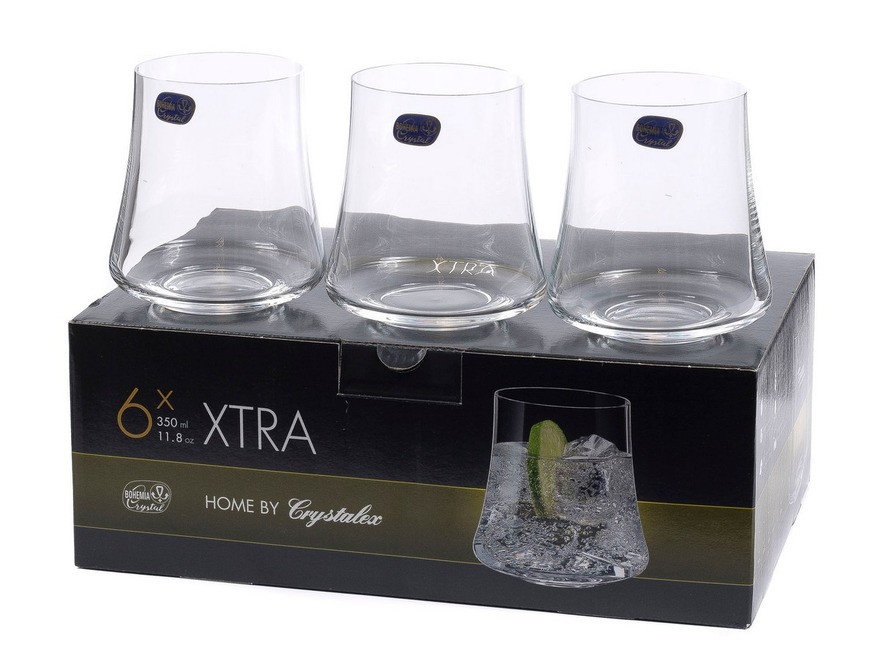 Набор стаканов стеклянных ''xtra'' 6 шт. 350 мл (арт. 23023/350) Арт.95588