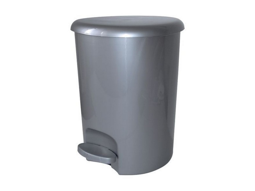 Ведро для мусора пластмассовое с педалью 16 л (арт. 1149716000000, код 055122) Арт.95656 - фото