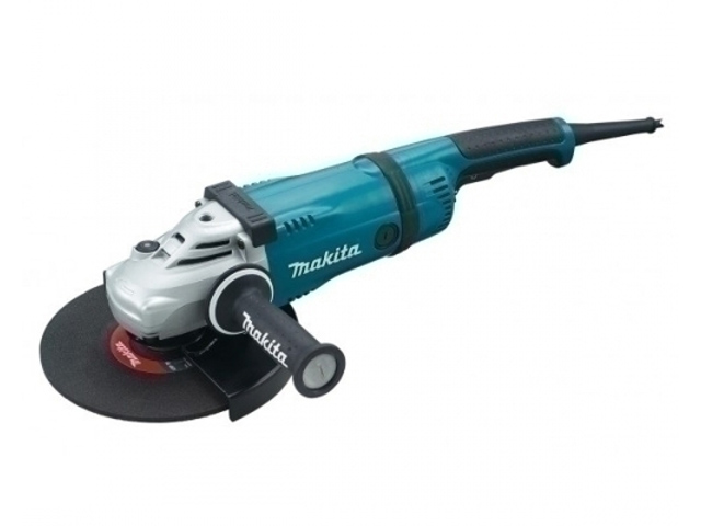 Двуручная углошлифмашина MAKITA GA 9040 SFK в чем. (2600 Вт, диск 230х22 мм, плавный пуск, без регул. об.) Арт.GA9040SFK - фото