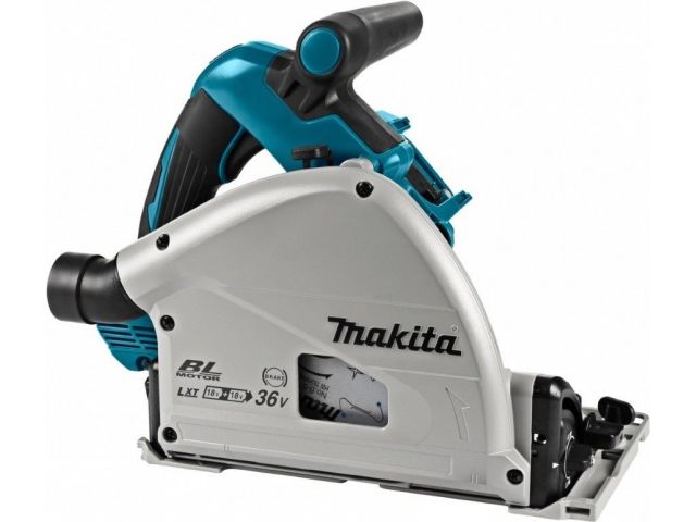 Аккум. циркулярная пила MAKITA DSP 600 Z в кор. (18+18 В, БЕЗ АККУМУЛЯТОРА, 165х20 мм, до 56 мм) Арт.DSP600Z - фото