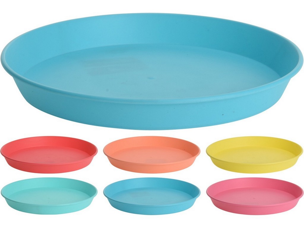 Набор тарелок пластмассовых 6 шт. 22,5 см (код 917925) Арт.98187 - фото