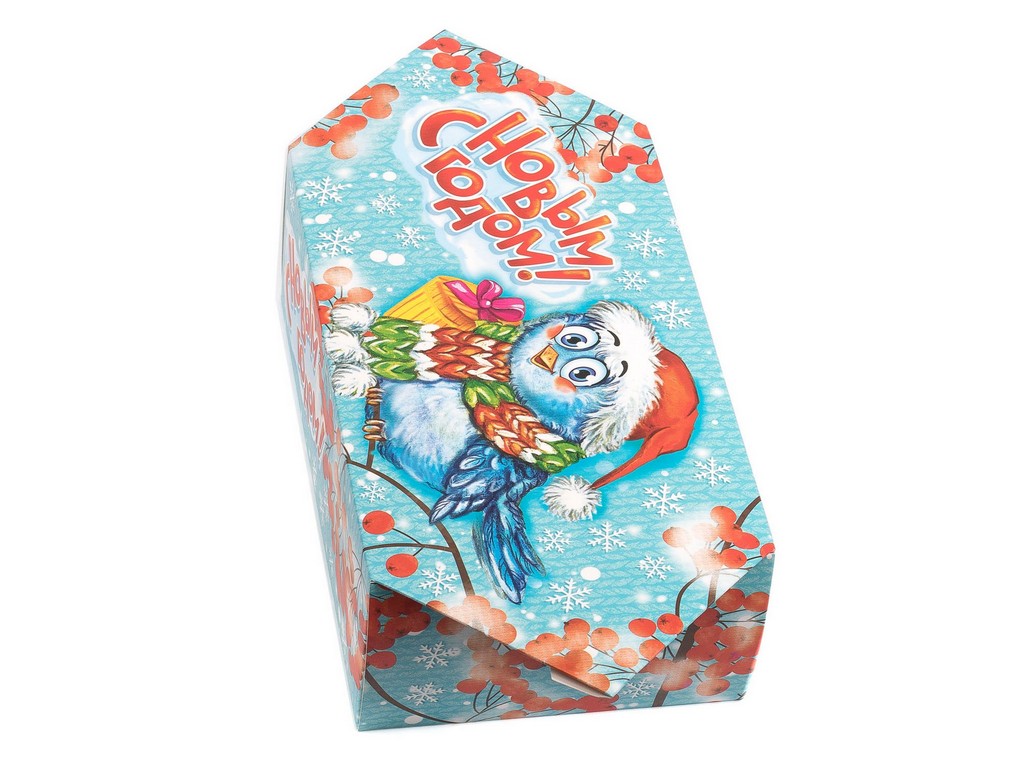 Коробка для новогоднего подарка картонная в виде конфеты 22*14*8 см (арт. 10919239, код 237500),  Арт.99455 - фото