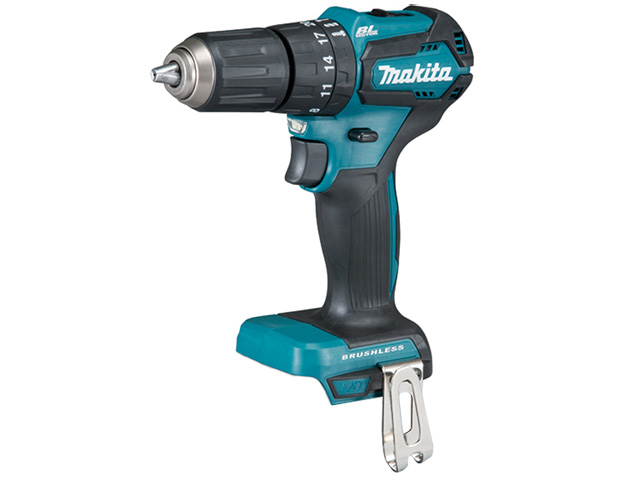 Аккум. ударная дрель-шуруповерт MAKITA DHP 485 Z в кор. (18.0 В, БЕЗ АККУМУЛЯТОРА, 2 скор., 50 Нм, шурупы до 10 мм, сверление в металле до 13 мм) Арт.DHP485Z - фото