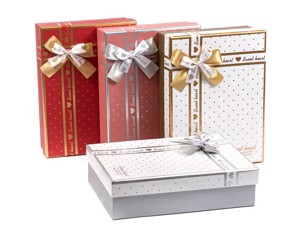 Коробка для подарка картонная 29*21*9,5 см (арт. T451-3-1, код 238019),  Арт.99709 - фото