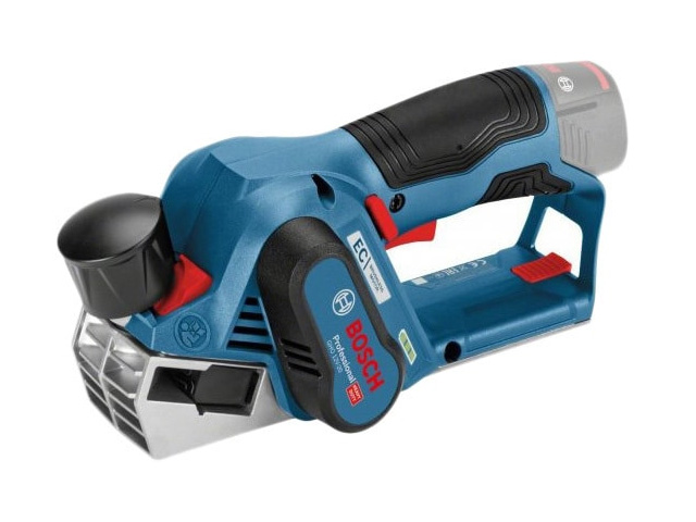 Аккум. рубанок BOSCH GHO 12V-20 в кор. (12.0 В, БЕЗ АККУМУЛЯТОРА, 14.500 об/мин, ширина: 56 мм, макс.глубина: 2 мм, 1,5 кг.) Арт.06015A7000 - фото