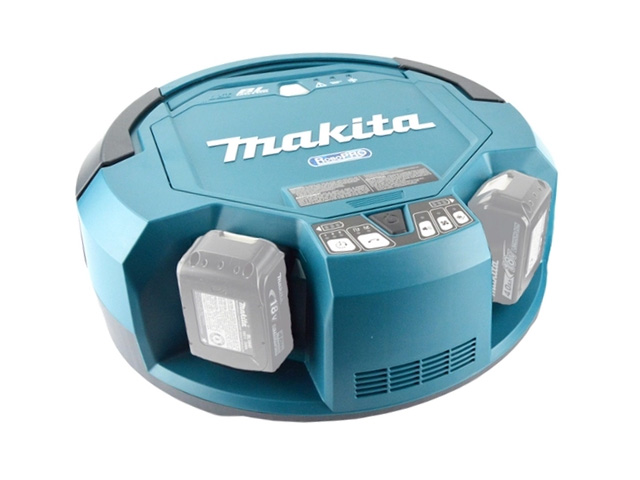 Аккум. робот-пылесос MAKITA DRC 200 Z в кор. (18+18 В, БЕЗ АККУМУЛЯТОРА, 2.50 л, класс: L, самоочистка: нет) Арт.DRC200Z - фото