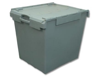 Ящик складной пластиковый с раздвижной крышкой для пищевой/не пищевой продукции