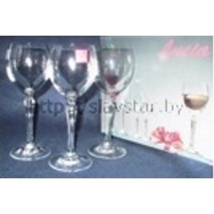 Набор бокалов LUCIA для вина стеклянных 6 шт. 200 мл Арт.34313 - фото