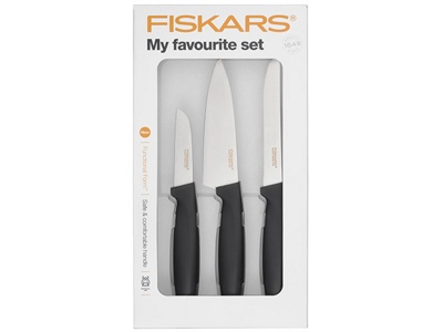 Набор ножей 3 шт. Functional Form Fiskars (1014199) (FISKARS)