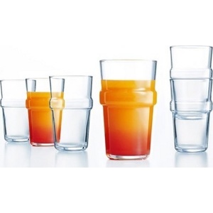 Набор стаканов стеклянных Luminarc ACROBATE - 6 шт. 270 мл  Арт. 80775 - фото