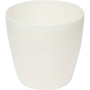 Кашпо пластмассовое ''Magnolia'' белое 12*10,4 см Арт. 79656