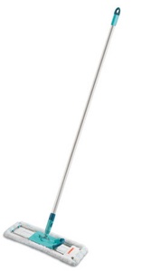 Швабра для пола 42см LEIFHEIT Profi XL micro duo с алюминиевой ручкой 140см Арт.550453 - фото