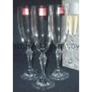 Набор бокалов LARGO для шампанского стеклянных 6шт. 170 мл Арт.56784 - фото