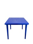 Стол пластиковый 80Х80см квадратный синий - фото